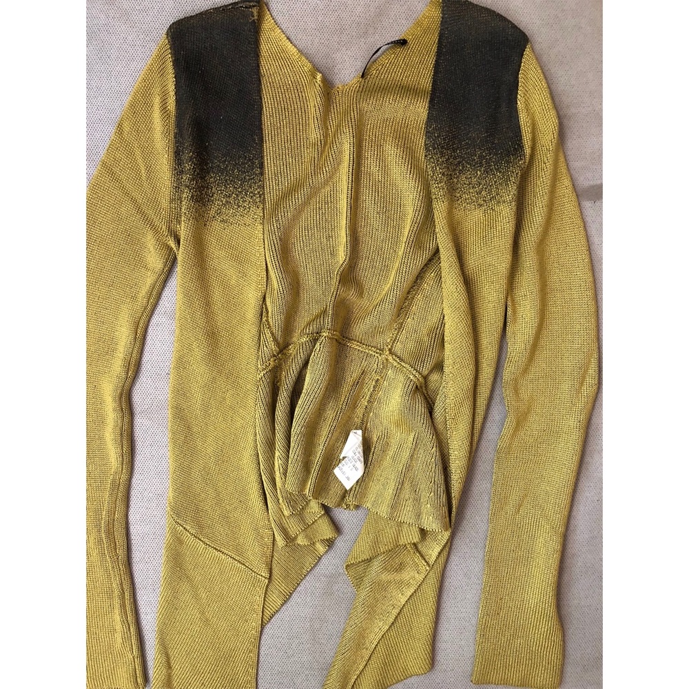 Theyskens Fall 2012 Peplum Ombré Cardigan Sample